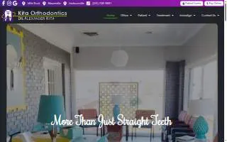 Kita Orthodontics of North Little Rock website