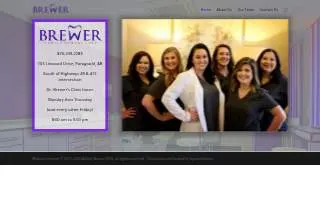 Brewer Family Dental Care website