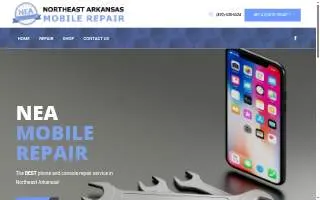 NEA Mobile Repair website