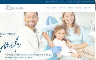 Rawls Dental Care website