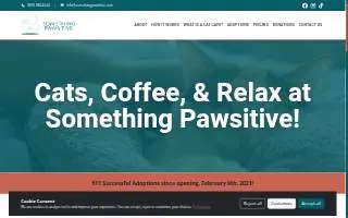 Something Pawsitive website