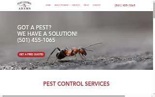 Adams Pest Control of Pine Bluff