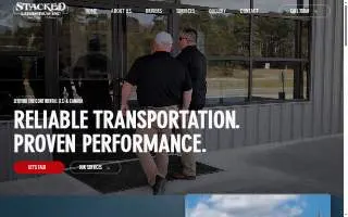 Stacked Logistics website