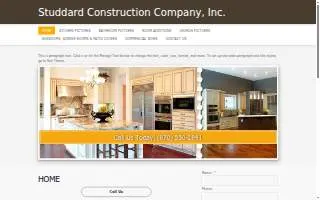 Studdard Construction Company, Inc. website