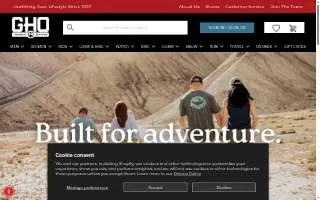Gearhead Outfitters Rogers website