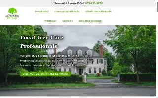 Mockingbird Tree Care website