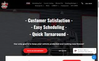NWA Mobile Detail website