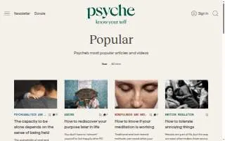 Psyche NWA website