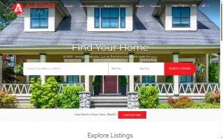 Alethes Realty website