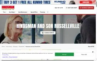 Hindsman and Son website