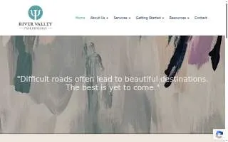 River Valley Psychology website