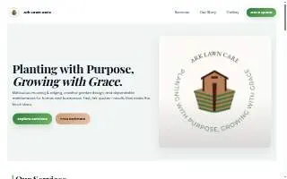 Ark Lawn Care, LLC website