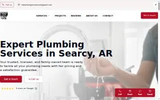Red River Plumbing & Mechanical LLC website