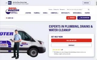 Roto-Rooter Plumbing & Water Cleanup website