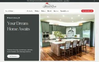 White River Flooring website