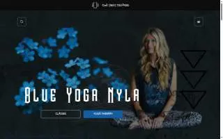 Blue Yoga Nyla of Sherwood website