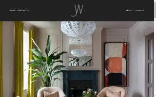 Jill White Designs website
