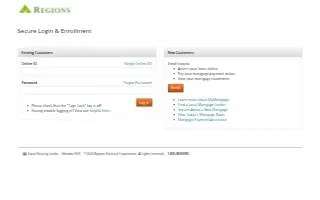 Regions Mortgage of Jacksonville website