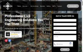 Civil Engineering Inc website