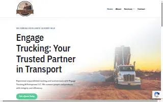 Engage Trucking & Enterprises, LLC of Siloam Springs website