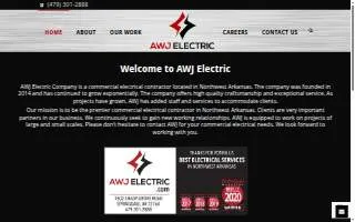 AWJ Electric Company, LLC website