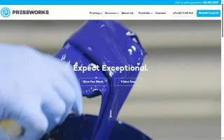 Pressworks Inc website