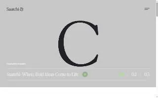 Saatchi & Saatchi X website