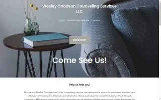 Wesley Goodson Counseling LLC website