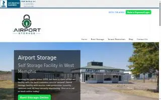 Airport Storage of West Memphis website