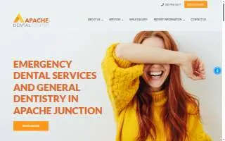 Apache Dental Center website