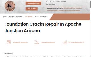 Concrete Repairman® Foundation Repair of Apache Junction