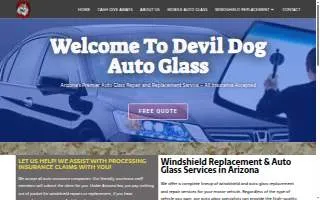Devil Dog Auto Glass LLC website
