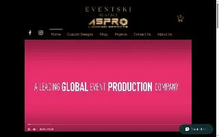 Eventski Rentals website