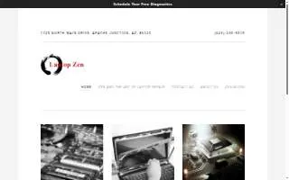 Laptop Zen website
