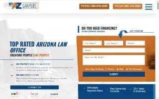 My AZ Lawyers of Apache Junction website