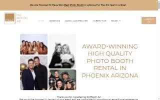 PicBooth AZ of Apache Junction website