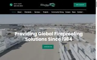 Rolling Plains Construction Inc (Fireproofing Contractor) website