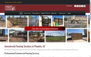 Associated Fence website