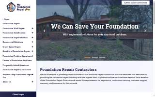 Tennyson Foundation Repair