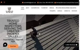 AZ Shield Home Inspections website