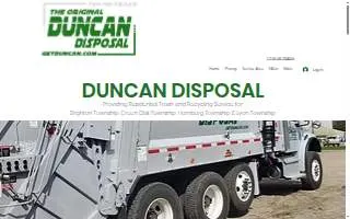 Duncan and Son Lines, Inc. website