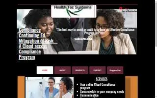 Health Tec Systems website