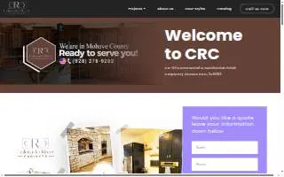 Colorado River Cabinets website