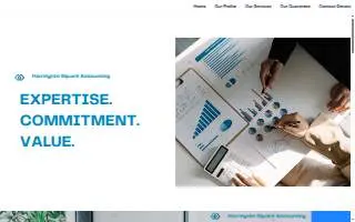 Harrington Accounting And Tax Services Inc. website