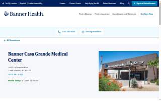 Banner Casa Grande Medical Center | Casa Grande, AZ | Florence Blvd.