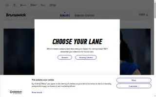 Brunswick Bowling of Casa Grande website