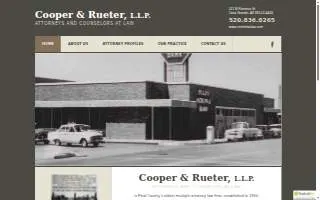 Cooper & Rueter, L.L.P. website