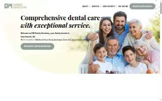 DM Family Dentistry website