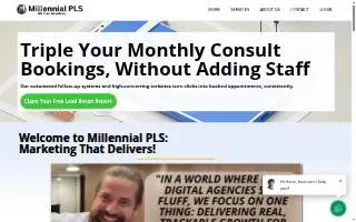 Millennial PLS website