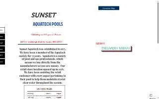 Sunset Ridge Home Solutions website